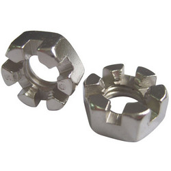 Manufacturers Exporters and Wholesale Suppliers of Castle Nut Jalandhar Punjab Castle Nut
